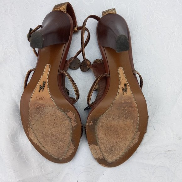 J. Vincent Embellished Mackenzie Heeled Sandals 6.5 - Picture 10 of 13